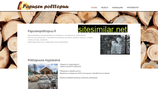 papusenpolttopuu.fi alternative sites