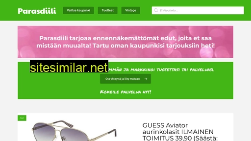 parasdiili.fi alternative sites