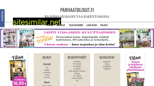 parhaatblogit.fi alternative sites