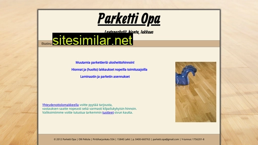 parkettiopa.fi alternative sites