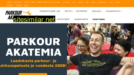 parkourakatemia.fi alternative sites