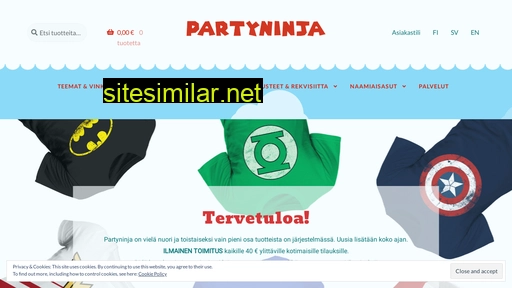 partyninja.fi alternative sites