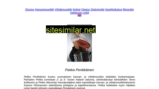 pekkapentikainen.fi alternative sites