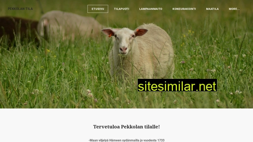 pekkolantila.fi alternative sites