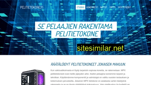 pelitietokone.fi alternative sites