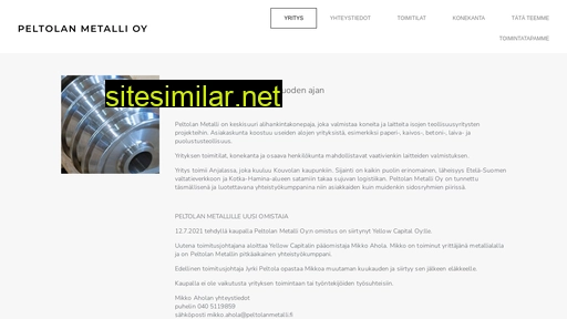 peltolanmetalli.fi alternative sites