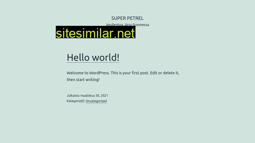 petrel.fi alternative sites