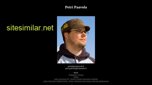 petripaavola.fi alternative sites