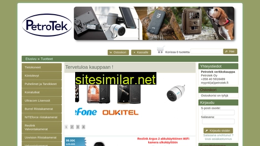 petrotek.fi alternative sites