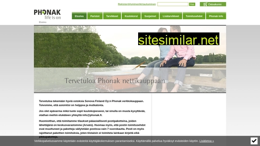 phonak-kauppa.fi alternative sites