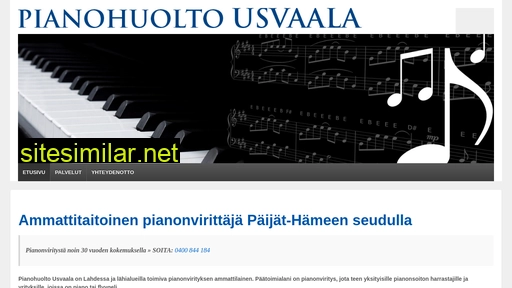pianohuoltousvaala.fi alternative sites