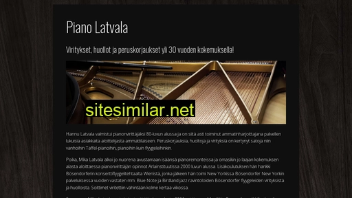pianolatvala.fi alternative sites