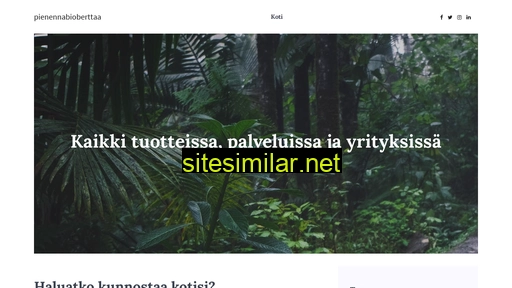 pienennabioberttaa.fi alternative sites