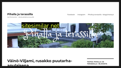 pihallajaterassilla.fi alternative sites