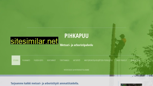 pihkapuu.fi alternative sites