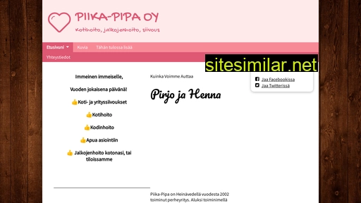 piika-pipaoy.fi alternative sites
