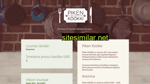 pikenkookki.fi alternative sites
