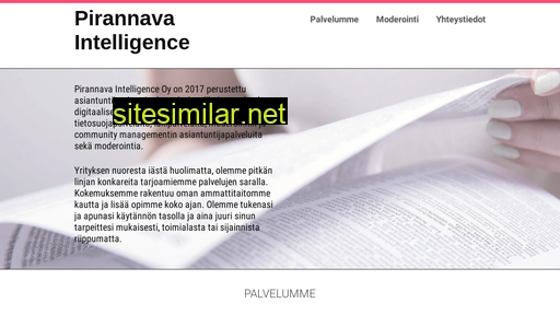 pirannava.fi alternative sites
