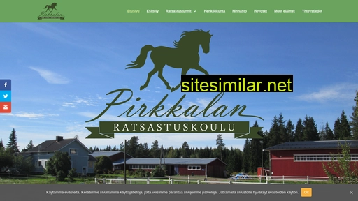 pirkkalanratsastuskoulu.fi alternative sites