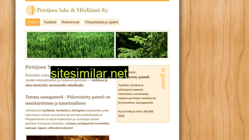 pirttijoensaha.fi alternative sites