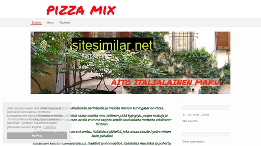 pizzamix.fi alternative sites