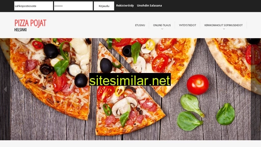 pizzapojathelsinki.fi alternative sites