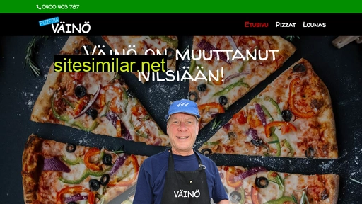 pizzeriavaino.fi alternative sites