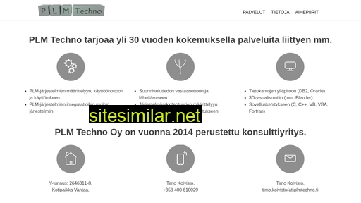 plmtechno.fi alternative sites