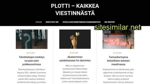 plotti.fi alternative sites