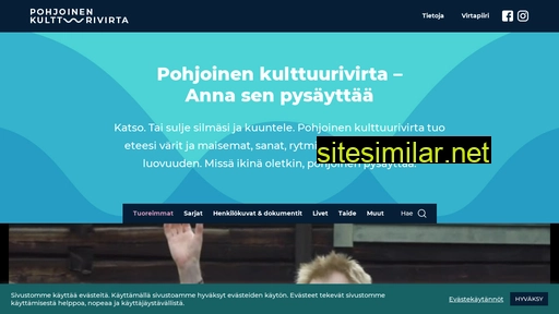 pohjoinenkulttuurivirta.fi alternative sites