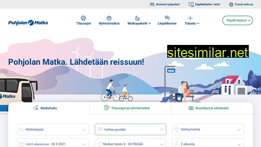 pohjolanmatka.fi alternative sites