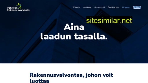 pohjolanrakennusvalvonta.fi alternative sites