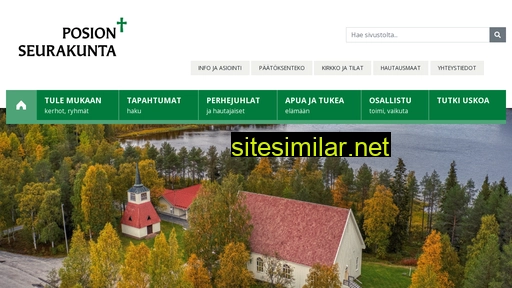 posionseurakunta.fi alternative sites