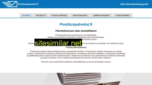 postituspalvelut.fi alternative sites