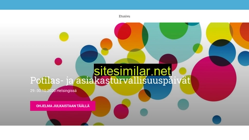 potilasturvallisuuspaivat.fi alternative sites