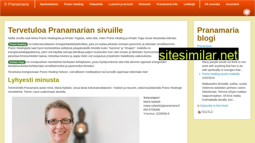 pranamaria.fi alternative sites