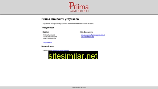 priimalaminointi.fi alternative sites