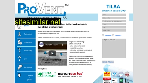 provent.fi alternative sites
