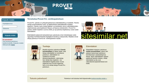provetfin.fi alternative sites