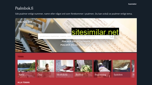 psalmbok.fi alternative sites
