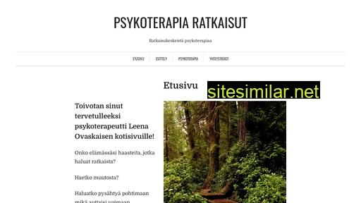 psykoterapiaratkaisut.fi alternative sites
