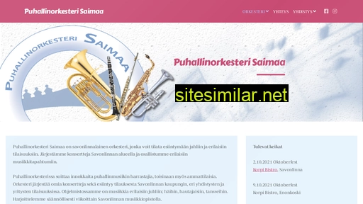 puhallinorkesterisaimaa.fi alternative sites