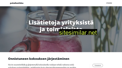 puhallustikka.fi alternative sites