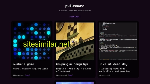pulusound.fi alternative sites