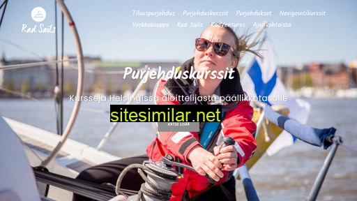 purjehduskoulu.radsails.fi alternative sites