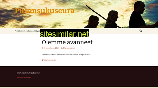pusansukuseura.fi alternative sites
