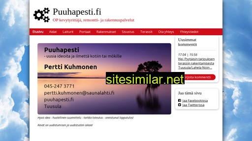 puuhapesti.fi alternative sites