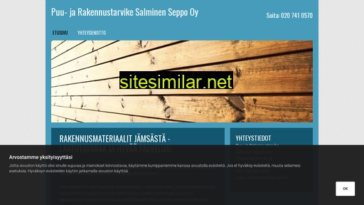 puujarakennustarvikesalminen.fi alternative sites