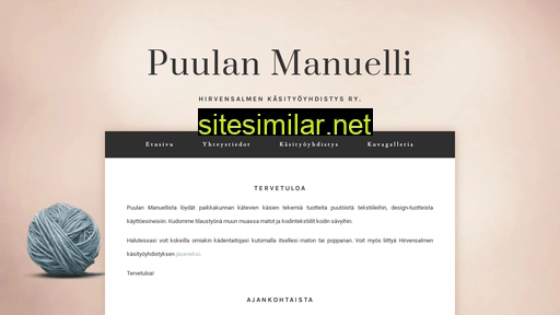puulanmanuelli.fi alternative sites