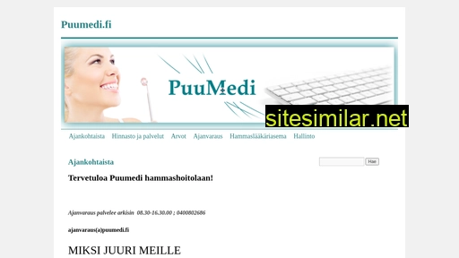 puumedi.fi alternative sites